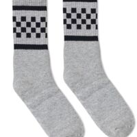 USA-Made Checkered Crew Socks Thumbnail