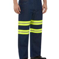 Men's Enhanced Visibility Relaxed Fit Jeans Thumbnail