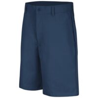 Men's Cotton Casual Plain Front Shorts Thumbnail
