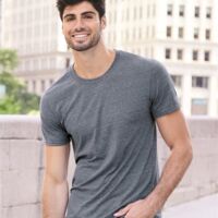 Unisex Snow Heather Jersey T-Shirt Thumbnail