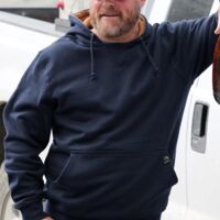 Men's Woodland Fleece Hooded Pullover Thumbnail