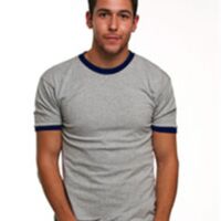 Men's USA-Made Ringer T-Shirt Thumbnail