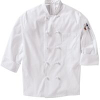 Mimix™ Ten Knot Button Chef Coat with OilBlok Thumbnail