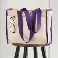 14L Tote with Contrast-Color Handles Thumbnail
