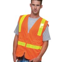 Unisex USA-Made ANSI Solid Surveyor's Vest Class 2 Thumbnail