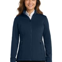 Women's Grid Fleece Jacket Thumbnail