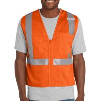Ansi 107 Class 2 Mesh Zippered Vest Thumbnail
