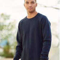 Men's Ripple Fleece Raglan Crewneck Sweatshirt Thumbnail