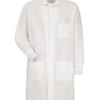 Unisex Poplin Specialized Cuffed Lab Coat Thumbnail