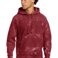 Reverse Weave ® Scrunch Dye Tie Dye Hooded Sweatshirt Thumbnail