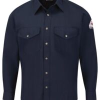 Men's Tall Snap-Front Uniform Shirt - Nomex® IIIA 4.5 oz. Thumbnail