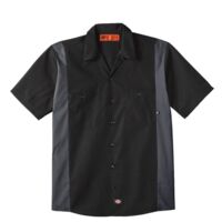 Men's Tall Industrial Colorblocked Short Sleeve Shirt Thumbnail