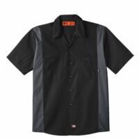 Men's Industrial Colorblocked Short Sleeve Shirt Thumbnail