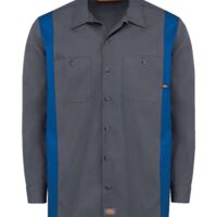Men's Tall Industrial Colorblocked Long Sleeve Shirt Thumbnail
