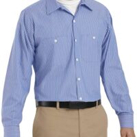 Men's Tall Premium Long Sleeve Work Shirt Thumbnail