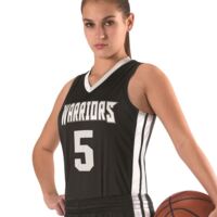Women's Single Ply Basketball Jersey Thumbnail
