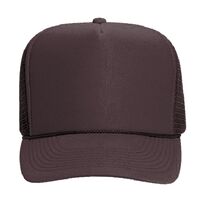 OTTO Polyester Foam Front High Crown Golf Style Mesh Back Cap Thumbnail