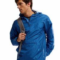 Range Hooded Packable Quarter-Zip Jacket Thumbnail