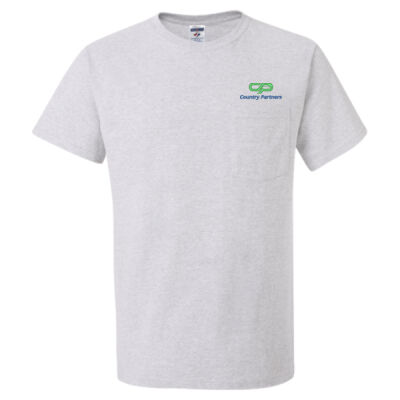 Dri-Power® 50/50 T-Shirt with a Pocket Thumbnail